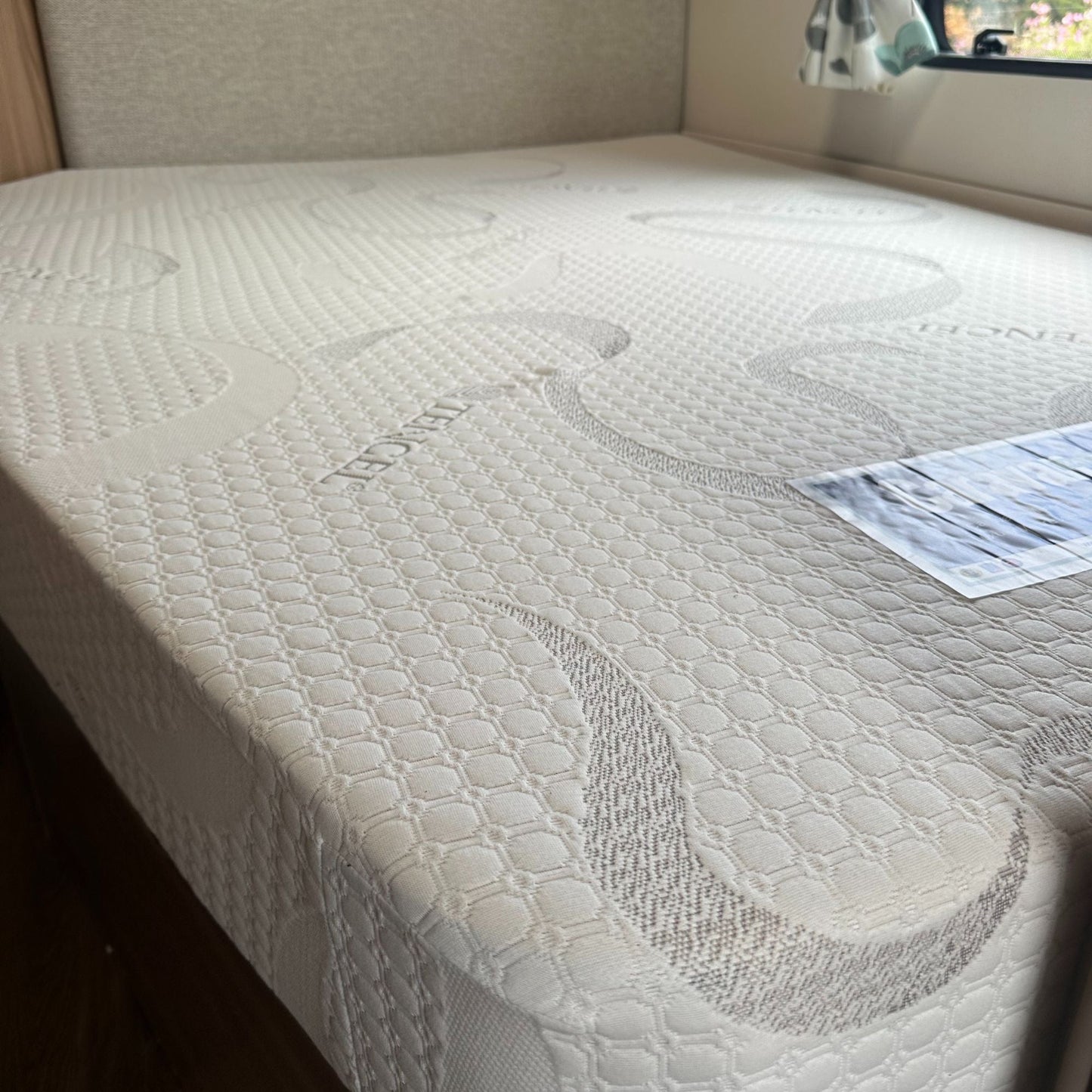 Bodyshape Right Curved Cut Corners Caravan Mattress - Double