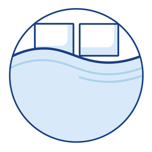 Bodyshape Circular Mattress Topper - Super King