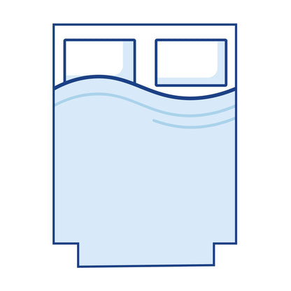 Bodyshape Super King Motorhome Mattress - Cut Out Corners Memory Foam