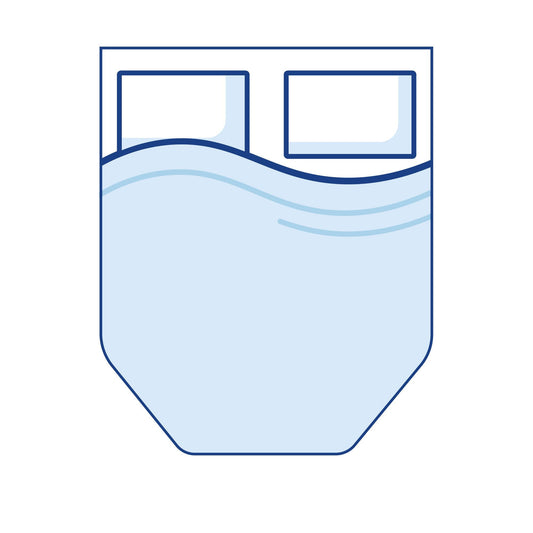 Coolplus Island Angled Motorhome Mattress - Super King