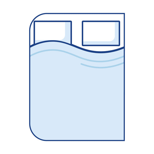 Bodyshape Left Corners Curved Motorhome Mattress - Super King