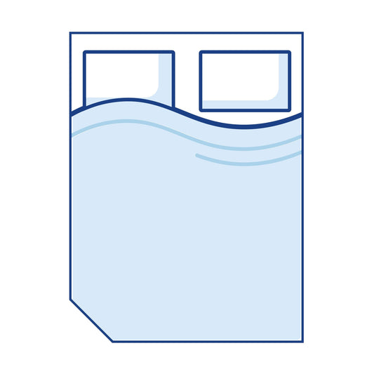 Coolplus Left Corner Cut Off Motorhome Mattress - Single