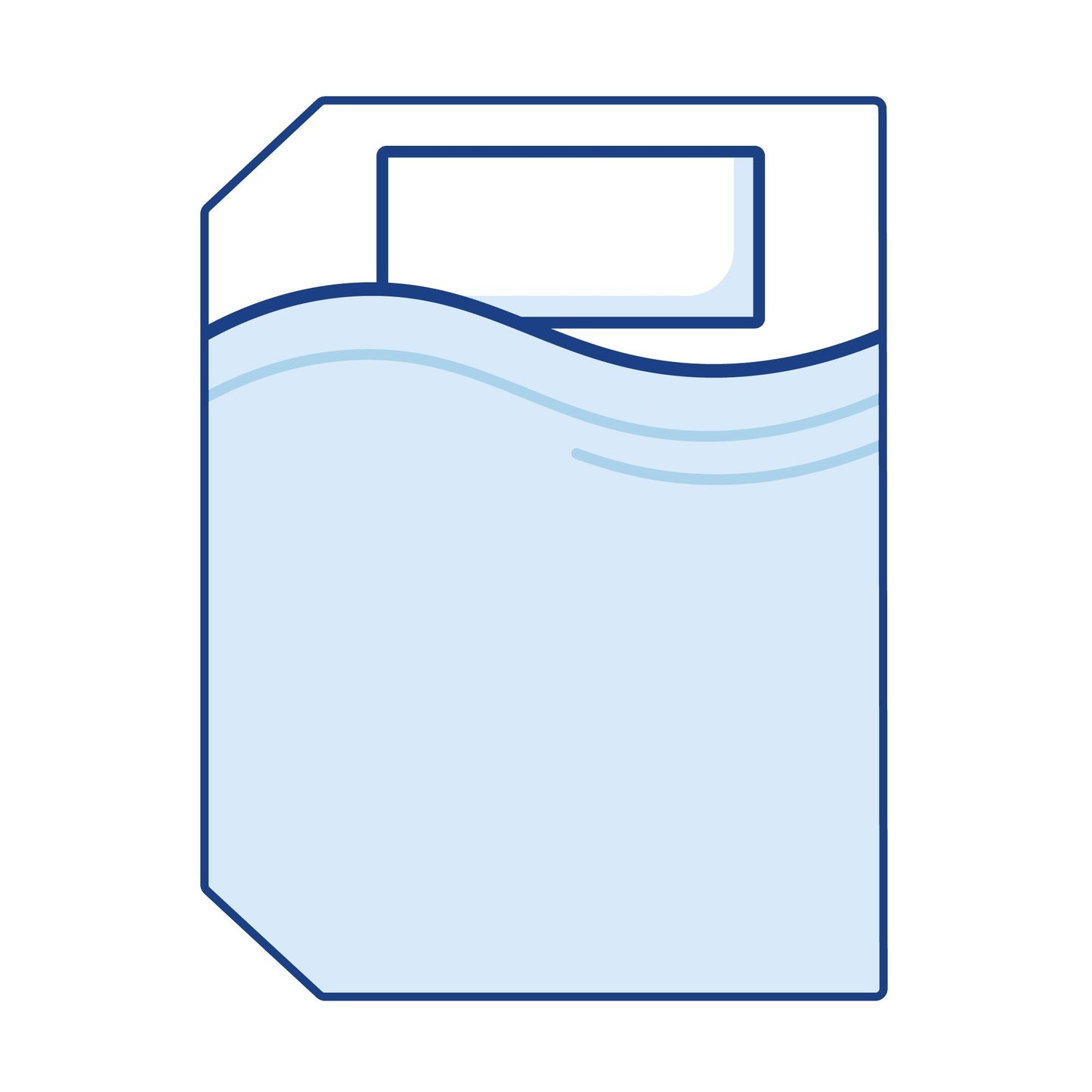 Bodyshape Left Corners Cut Off Motorhome Mattress - Single