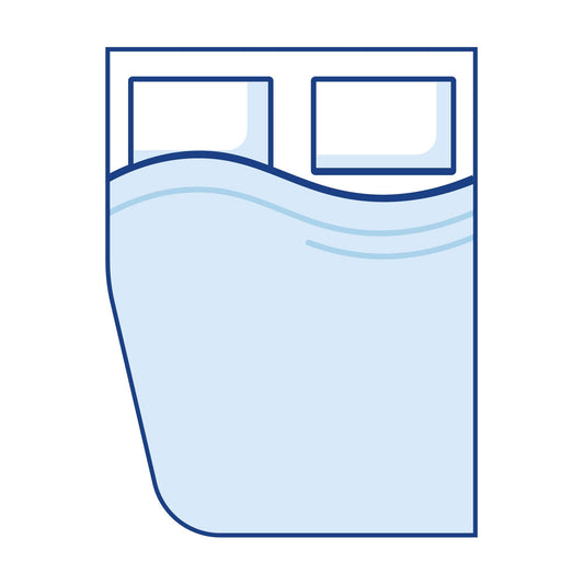 Essential Left Curved Corner Motorhome Mattress - Super King