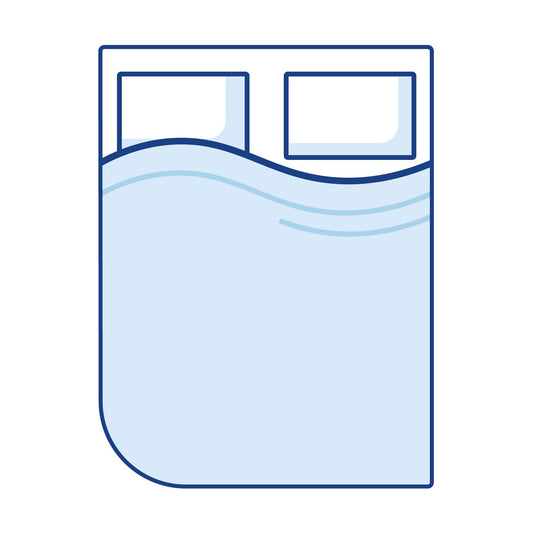 Essential Left Rounded Corner Motorhome Mattress - Single