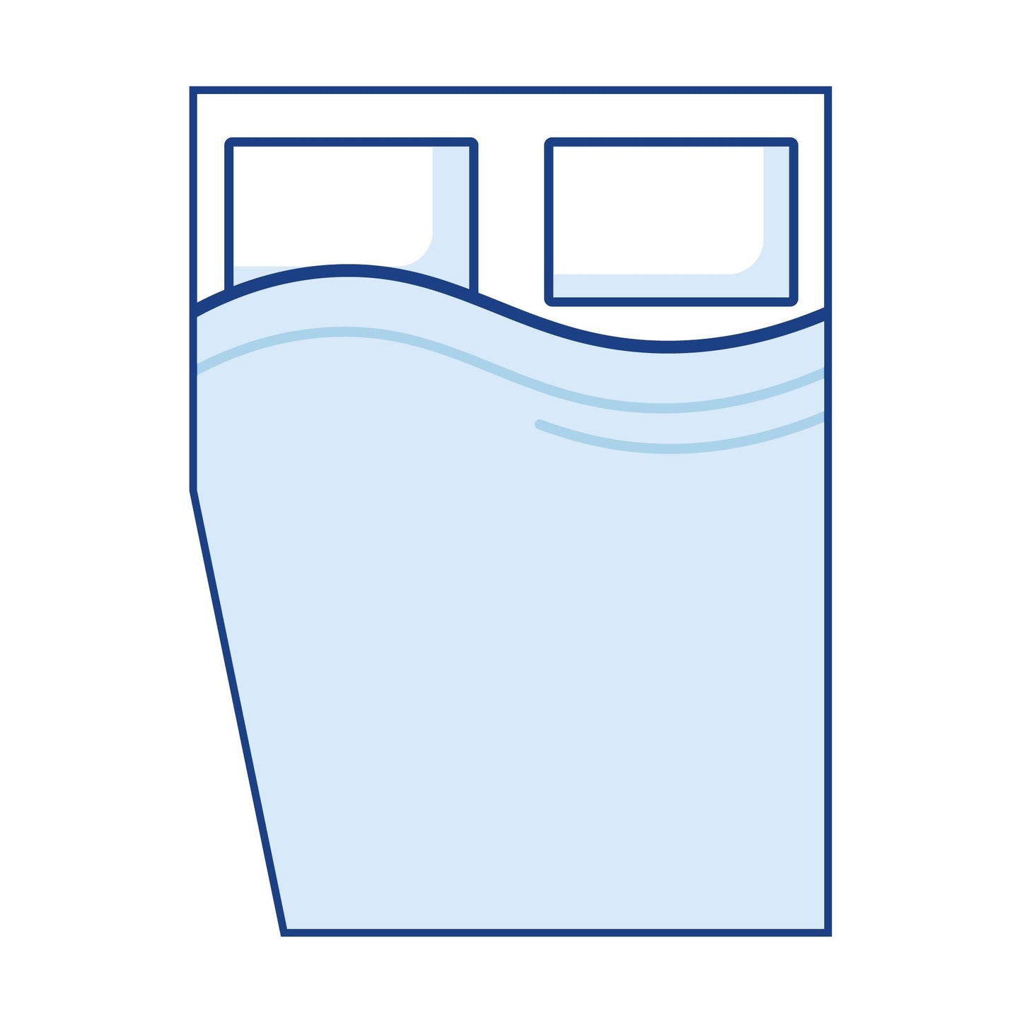Comfisan Left Cut Motorhome Mattress - Double