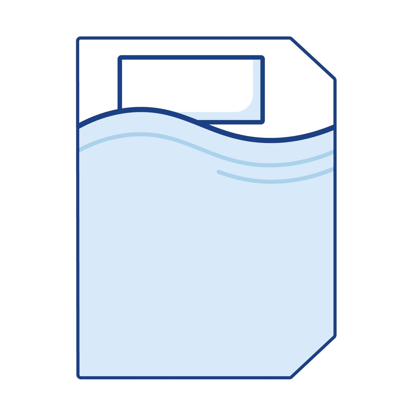 Right Corners Cut Off Motorhome Mattress - Super King Memory Foam