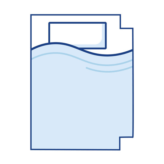 Bodyshape Right Corners Cut Out Motorhome Mattress - King