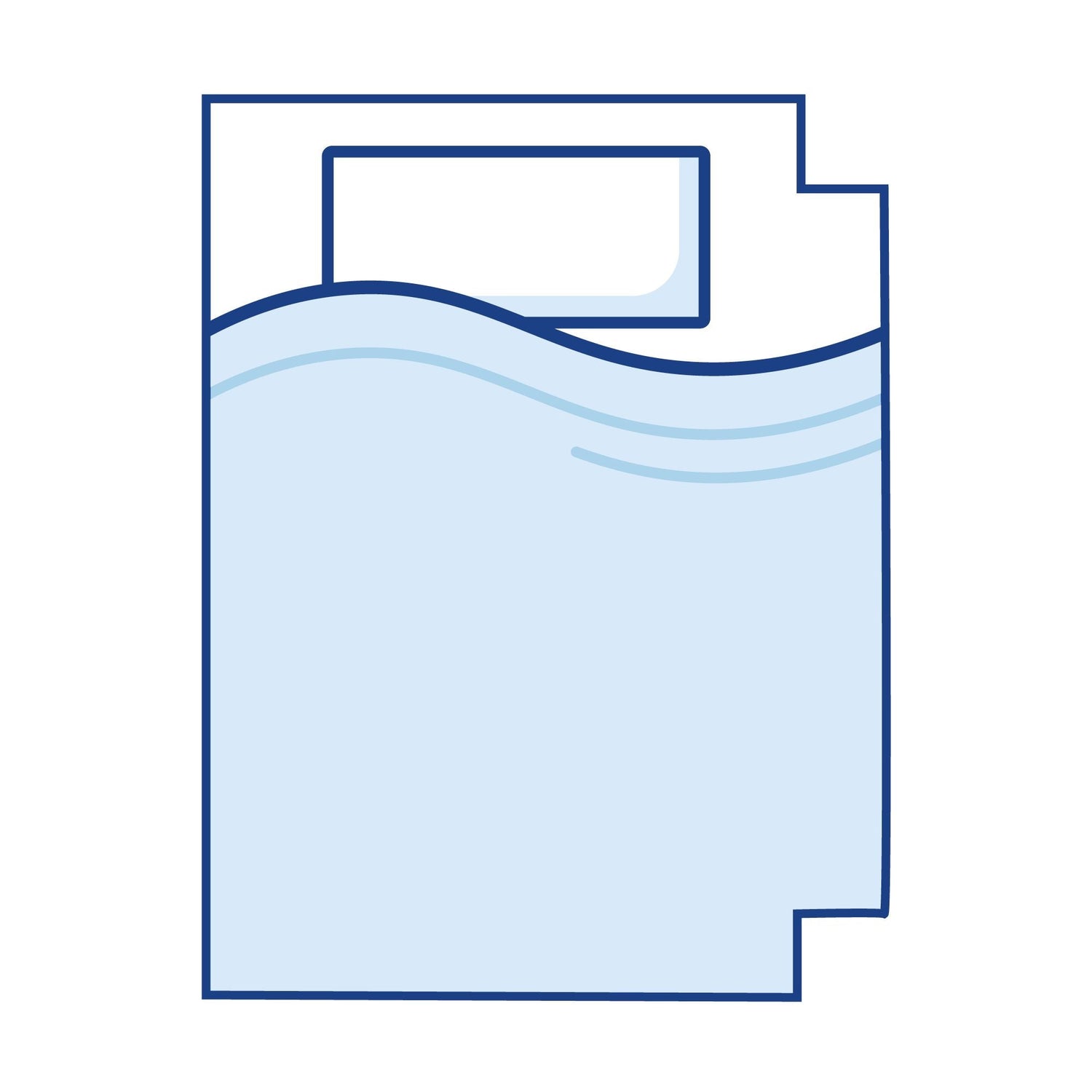 Coolplus Premium Right Corner Cut Motorhome Mattress - Super King in cool gel foam, 10 inch luxury support