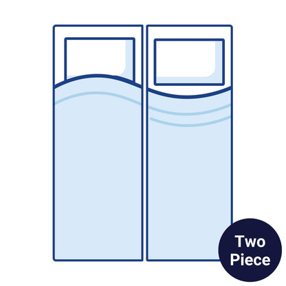 Premium Memory Foam Vertical Split Motorhome Mattress - Super King