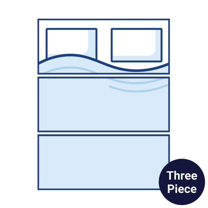 Bodyshape Tri-Fold Motorhome Mattress - Super King Memory Foam