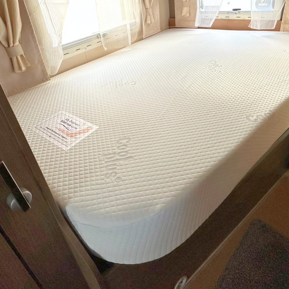 Coolplus Left Curved Corners Motorhome Mattress - Double