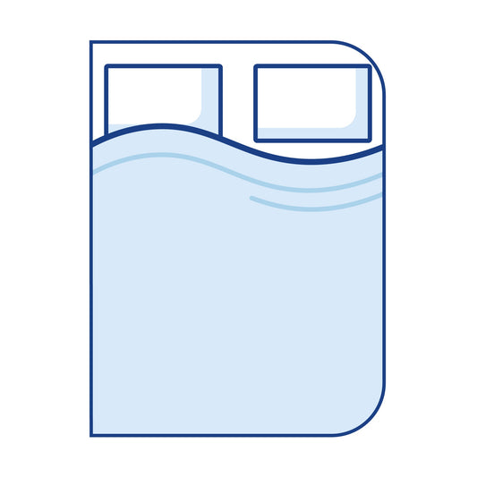 Bodyshape Right Corners Curved Motorhome Mattress - Super King