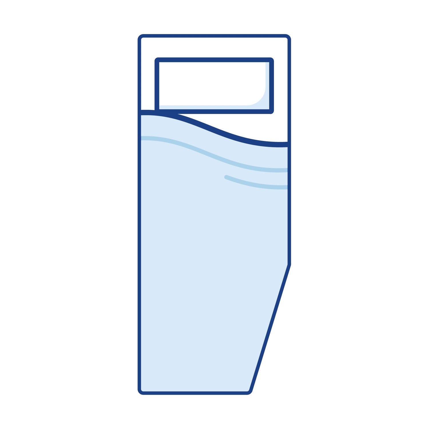 Narrow right cut motorhome mattress in durable fabric, designed for compact spaces by CaravanMattresses.