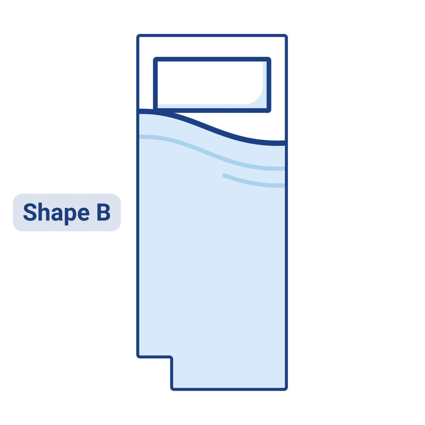 Bodyshape Motorhome Mattress Set - Single