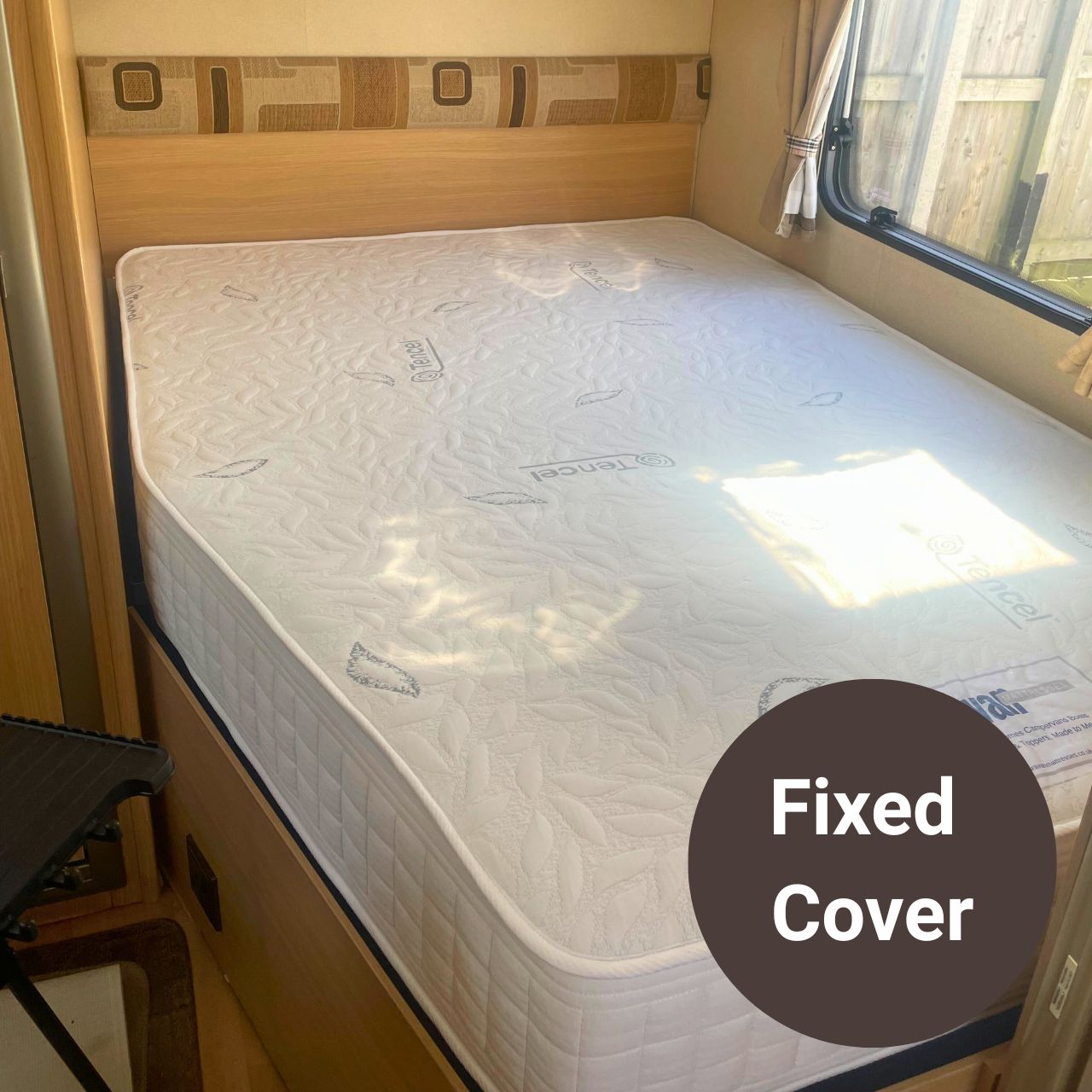 Comfisan Single Right Hand D Shaped Curved Corner Motorhome Mattress - Super King