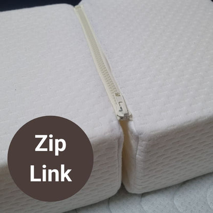 Left Two Piece Motorhome Mattress Super King - Memory Foam Split